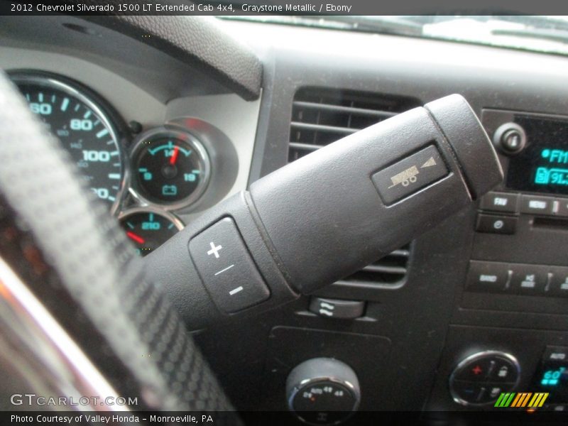Graystone Metallic / Ebony 2012 Chevrolet Silverado 1500 LT Extended Cab 4x4