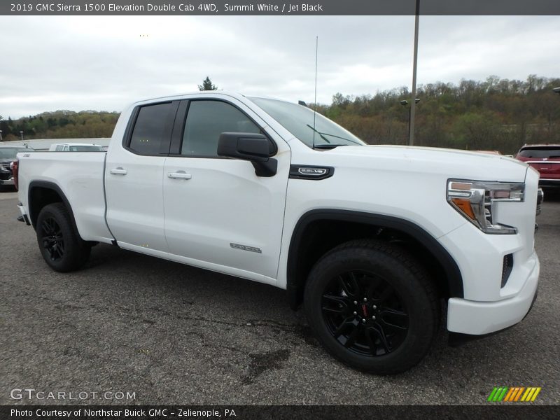Front 3/4 View of 2019 Sierra 1500 Elevation Double Cab 4WD