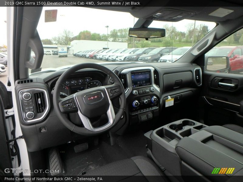 Front Seat of 2019 Sierra 1500 Elevation Double Cab 4WD