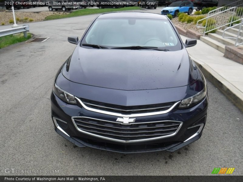 Blue Velvet Metallic / Dark Atmosphere/Medium Ash Gray 2017 Chevrolet Malibu LS