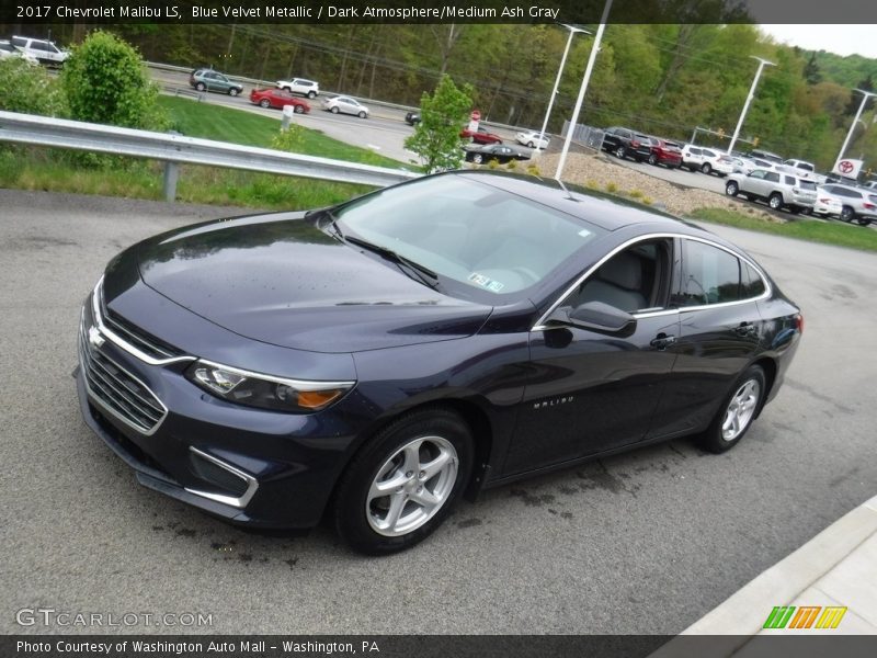 Blue Velvet Metallic / Dark Atmosphere/Medium Ash Gray 2017 Chevrolet Malibu LS