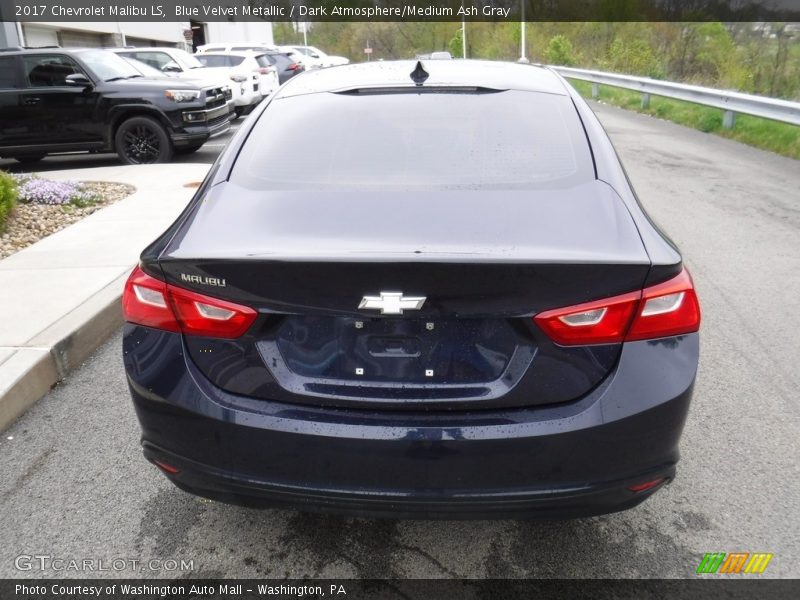 Blue Velvet Metallic / Dark Atmosphere/Medium Ash Gray 2017 Chevrolet Malibu LS