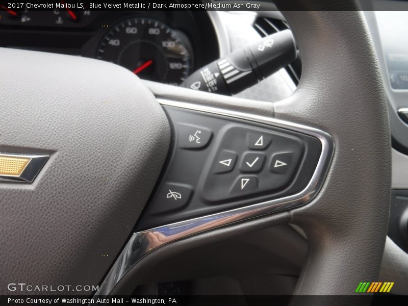 Blue Velvet Metallic / Dark Atmosphere/Medium Ash Gray 2017 Chevrolet Malibu LS