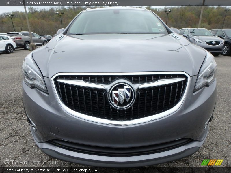 Satin Steel Gray Metallic / Ebony 2019 Buick Envision Essence AWD
