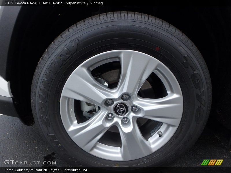 2019 RAV4 LE AWD Hybrid Wheel