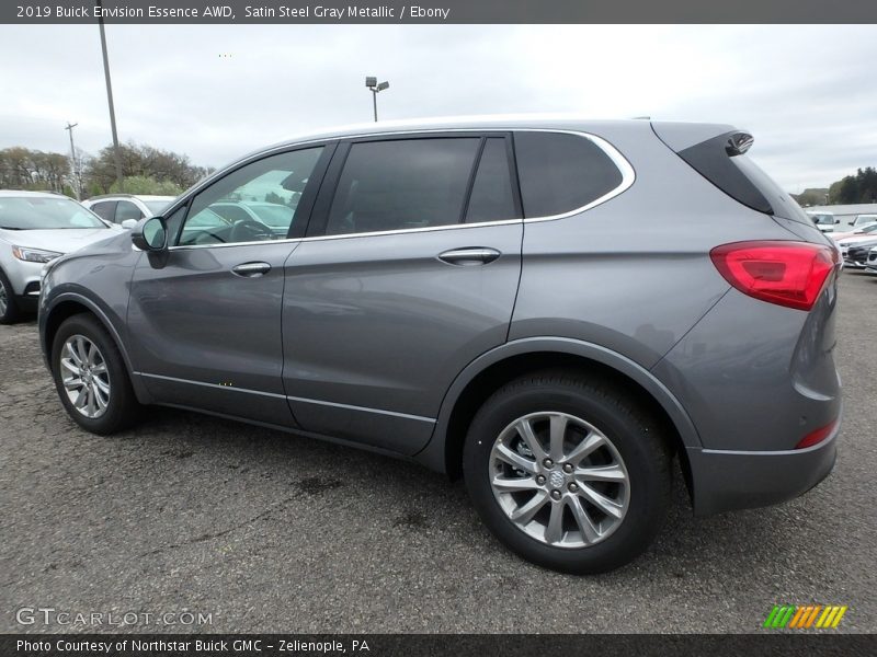Satin Steel Gray Metallic / Ebony 2019 Buick Envision Essence AWD