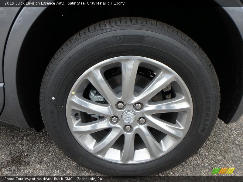 Satin Steel Gray Metallic / Ebony 2019 Buick Envision Essence AWD