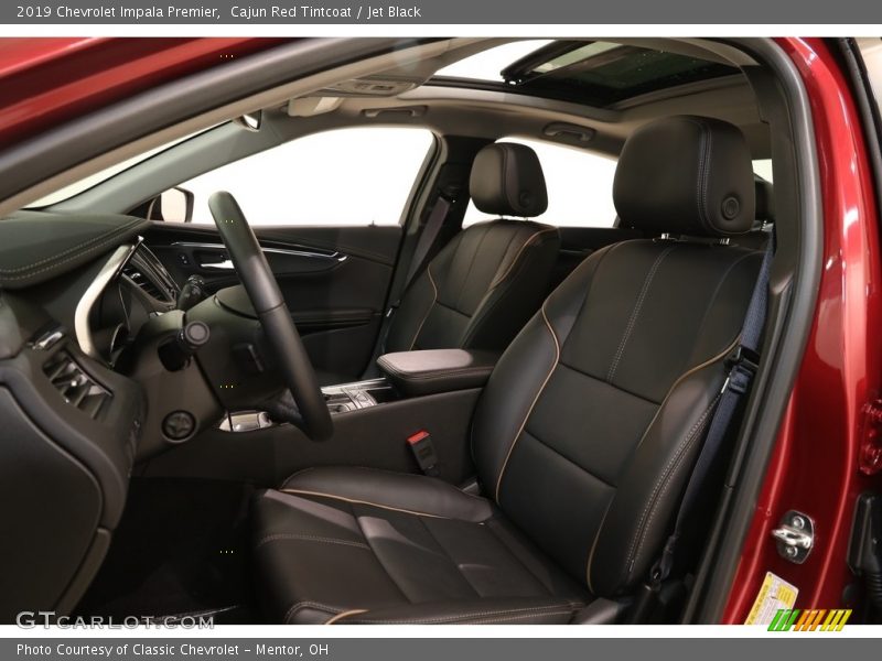 Front Seat of 2019 Impala Premier