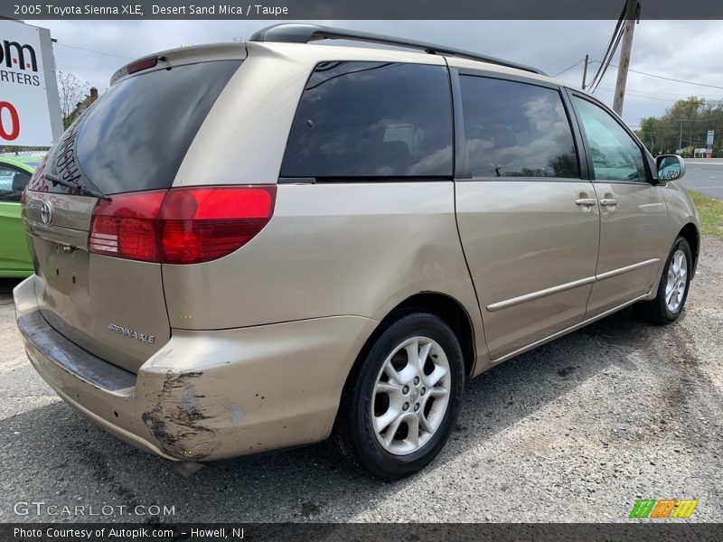 Desert Sand Mica / Taupe 2005 Toyota Sienna XLE