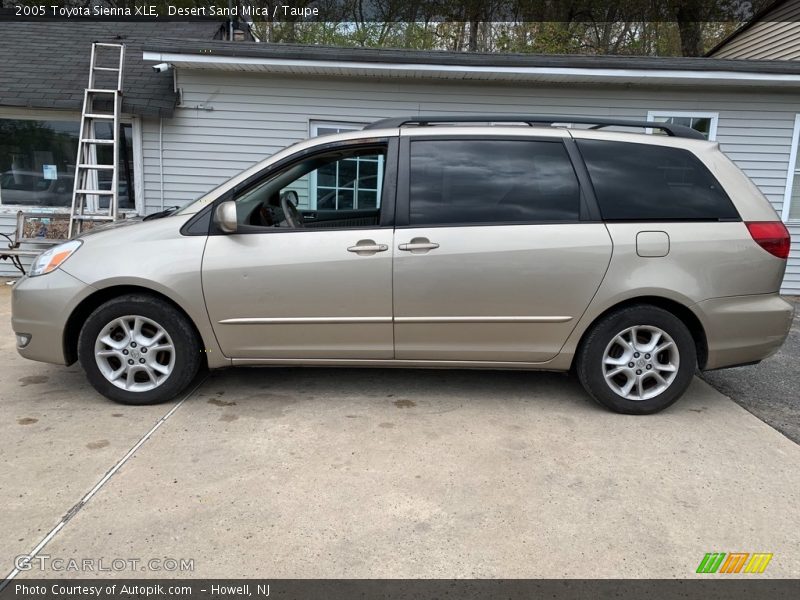 Desert Sand Mica / Taupe 2005 Toyota Sienna XLE