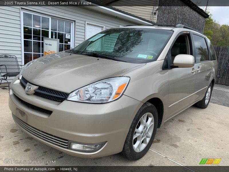 Desert Sand Mica / Taupe 2005 Toyota Sienna XLE