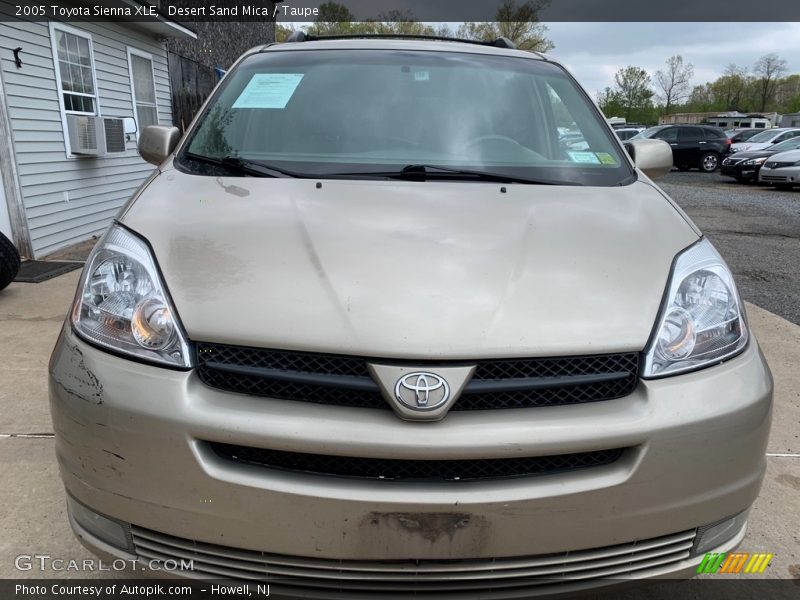 Desert Sand Mica / Taupe 2005 Toyota Sienna XLE
