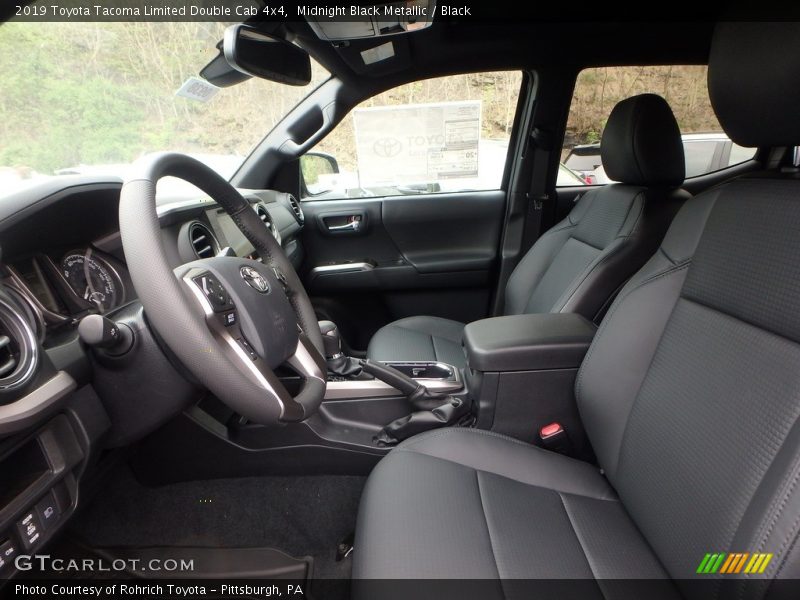 Front Seat of 2019 Tacoma Limited Double Cab 4x4