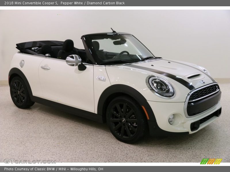 Front 3/4 View of 2018 Convertible Cooper S