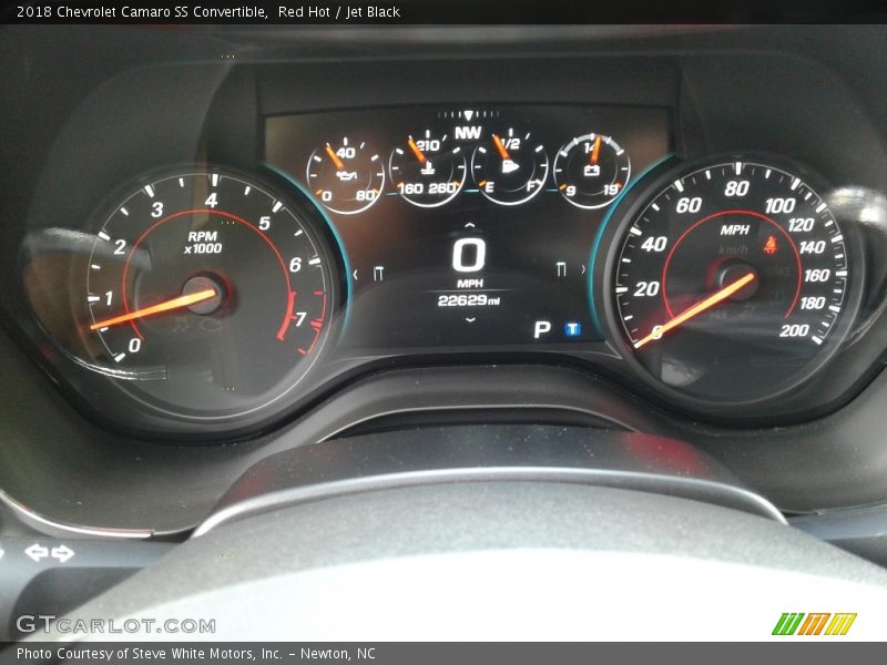  2018 Camaro SS Convertible SS Convertible Gauges