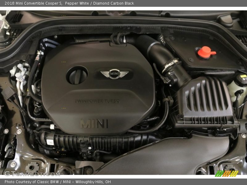  2018 Convertible Cooper S Engine - 2.0 Liter TwinPower Turbocharged DOHC 16-Valve VVT 4 Cylinder