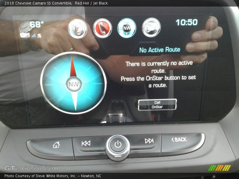 Controls of 2018 Camaro SS Convertible