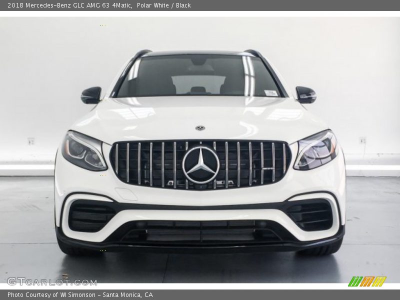 Polar White / Black 2018 Mercedes-Benz GLC AMG 63 4Matic