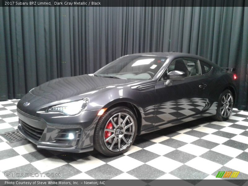 Dark Gray Metallic / Black 2017 Subaru BRZ Limited