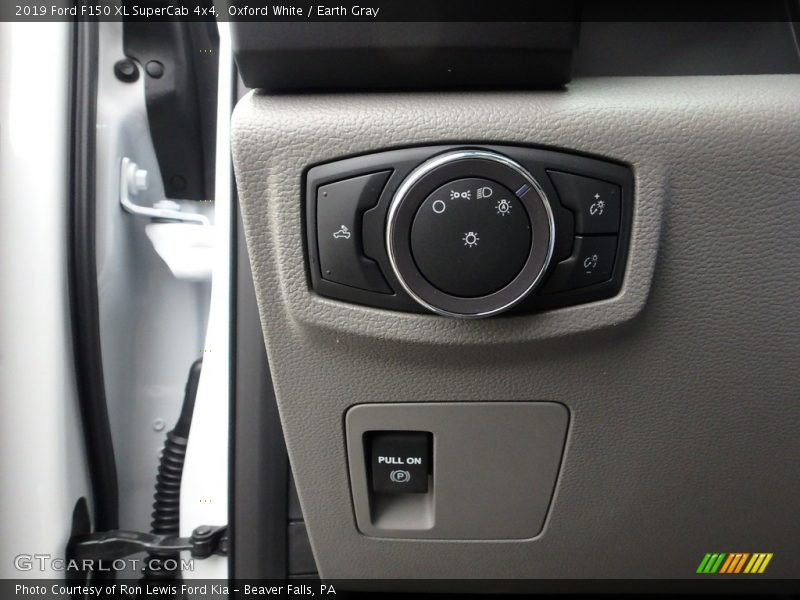 Controls of 2019 F150 XL SuperCab 4x4