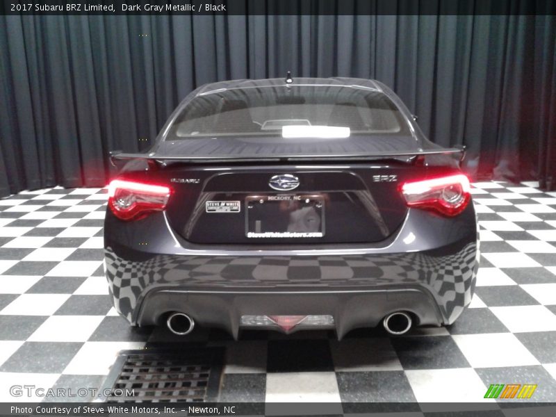 Dark Gray Metallic / Black 2017 Subaru BRZ Limited