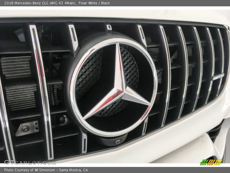 Polar White / Black 2018 Mercedes-Benz GLC AMG 63 4Matic