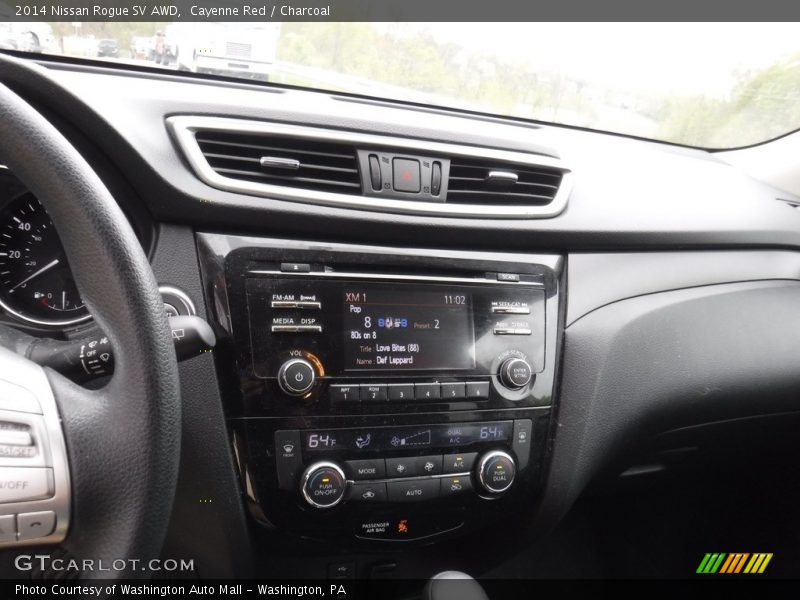 Cayenne Red / Charcoal 2014 Nissan Rogue SV AWD