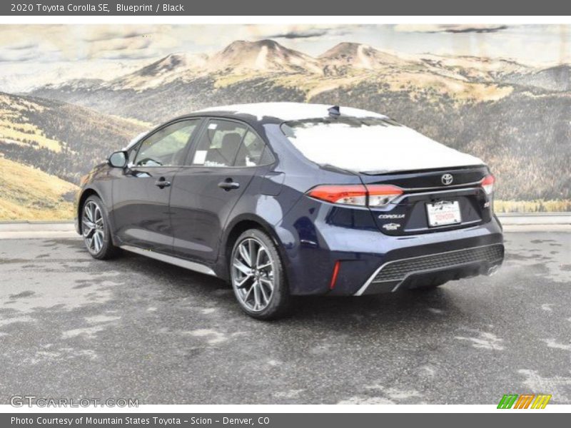 Blueprint / Black 2020 Toyota Corolla SE