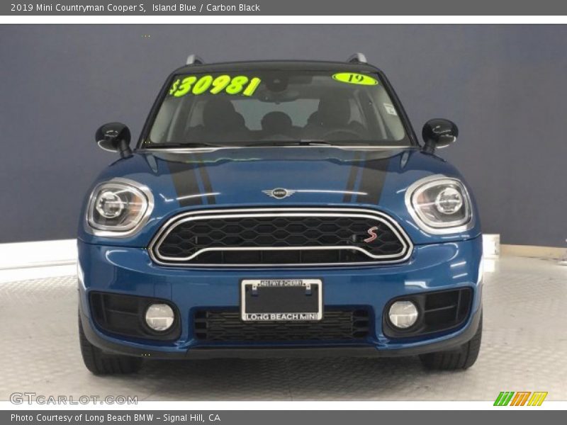 Island Blue / Carbon Black 2019 Mini Countryman Cooper S