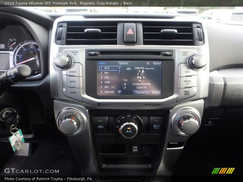 Controls of 2019 4Runner SR5 Premium 4x4