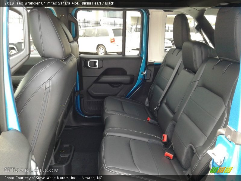Rear Seat of 2019 Wrangler Unlimited Sahara 4x4