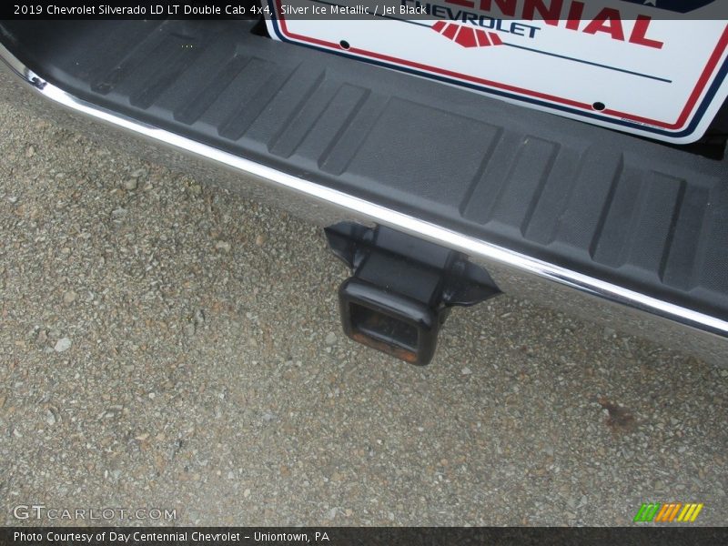 Silver Ice Metallic / Jet Black 2019 Chevrolet Silverado LD LT Double Cab 4x4