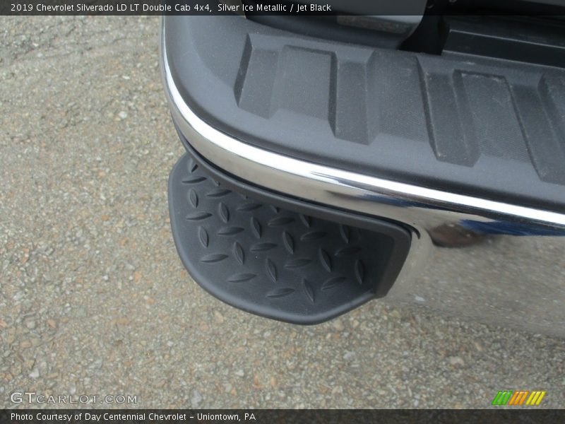 Silver Ice Metallic / Jet Black 2019 Chevrolet Silverado LD LT Double Cab 4x4