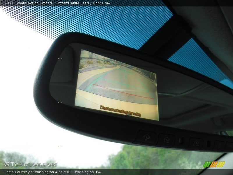 Blizzard White Pearl / Light Gray 2011 Toyota Avalon Limited