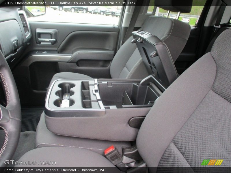 Silver Ice Metallic / Jet Black 2019 Chevrolet Silverado LD LT Double Cab 4x4