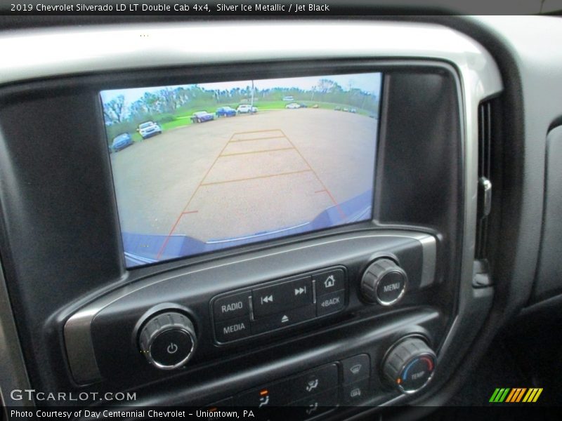Silver Ice Metallic / Jet Black 2019 Chevrolet Silverado LD LT Double Cab 4x4
