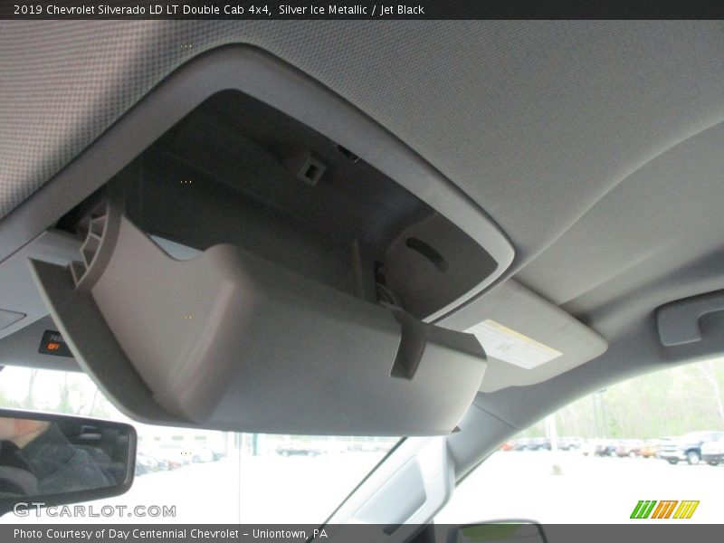 Silver Ice Metallic / Jet Black 2019 Chevrolet Silverado LD LT Double Cab 4x4