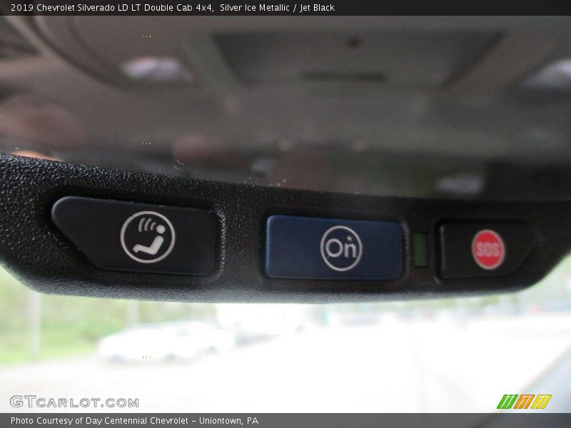 Silver Ice Metallic / Jet Black 2019 Chevrolet Silverado LD LT Double Cab 4x4