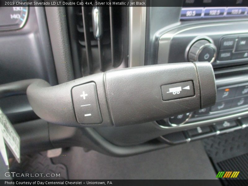 Silver Ice Metallic / Jet Black 2019 Chevrolet Silverado LD LT Double Cab 4x4
