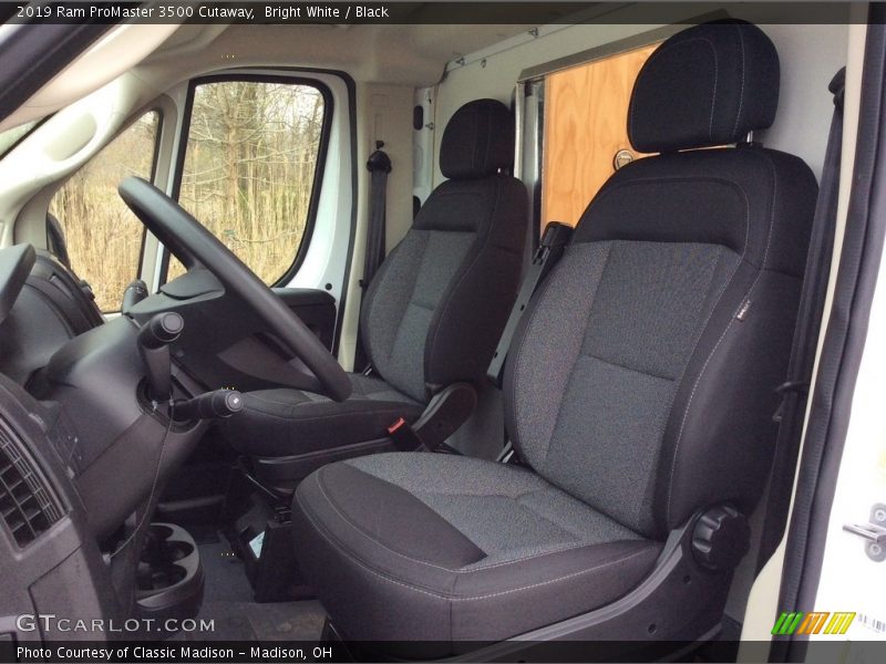  2019 ProMaster 3500 Cutaway Black Interior