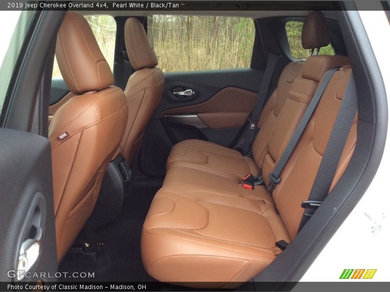 Rear Seat of 2019 Cherokee Overland 4x4