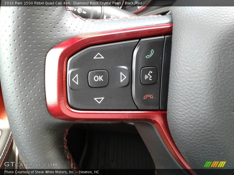  2019 1500 Rebel Quad Cab 4x4 Steering Wheel
