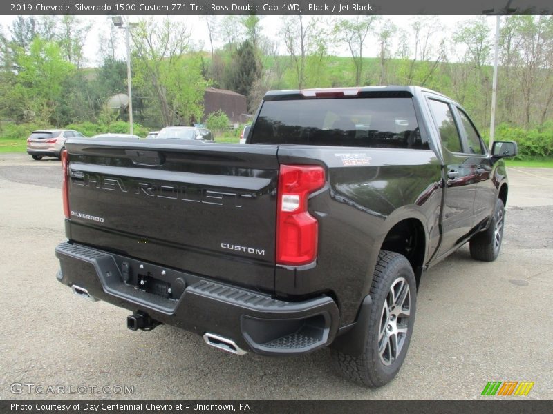 Black / Jet Black 2019 Chevrolet Silverado 1500 Custom Z71 Trail Boss Double Cab 4WD