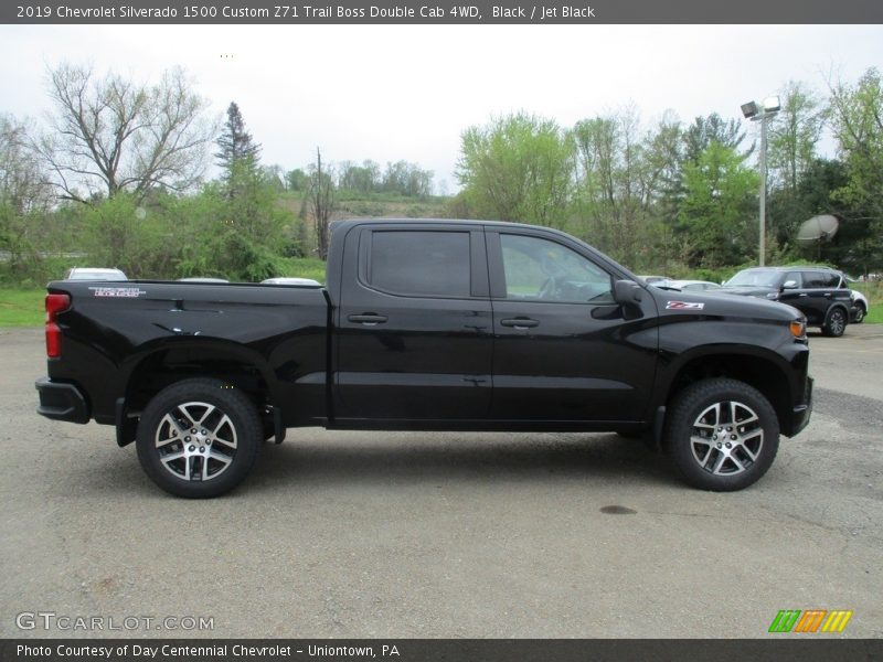  2019 Silverado 1500 Custom Z71 Trail Boss Double Cab 4WD Black