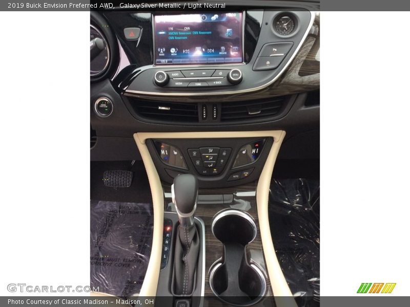Galaxy Silver Metallic / Light Neutral 2019 Buick Envision Preferred AWD