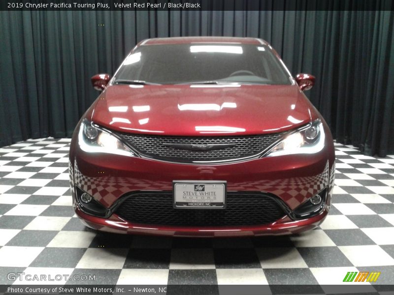 Velvet Red Pearl / Black/Black 2019 Chrysler Pacifica Touring Plus