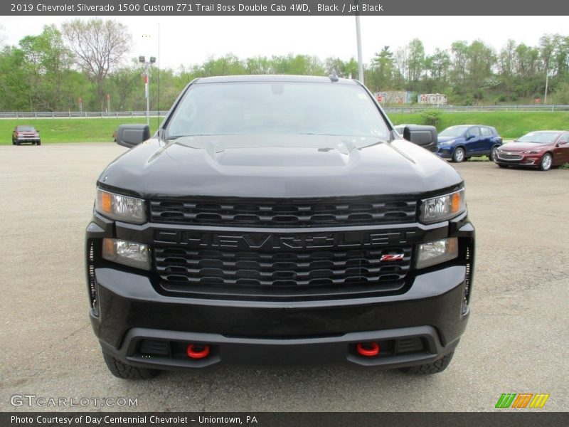 Black / Jet Black 2019 Chevrolet Silverado 1500 Custom Z71 Trail Boss Double Cab 4WD