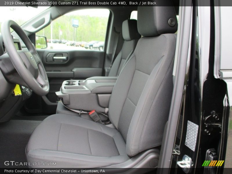 Black / Jet Black 2019 Chevrolet Silverado 1500 Custom Z71 Trail Boss Double Cab 4WD