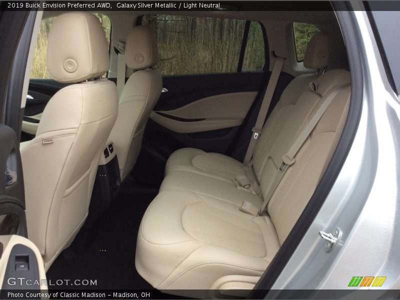 Galaxy Silver Metallic / Light Neutral 2019 Buick Envision Preferred AWD