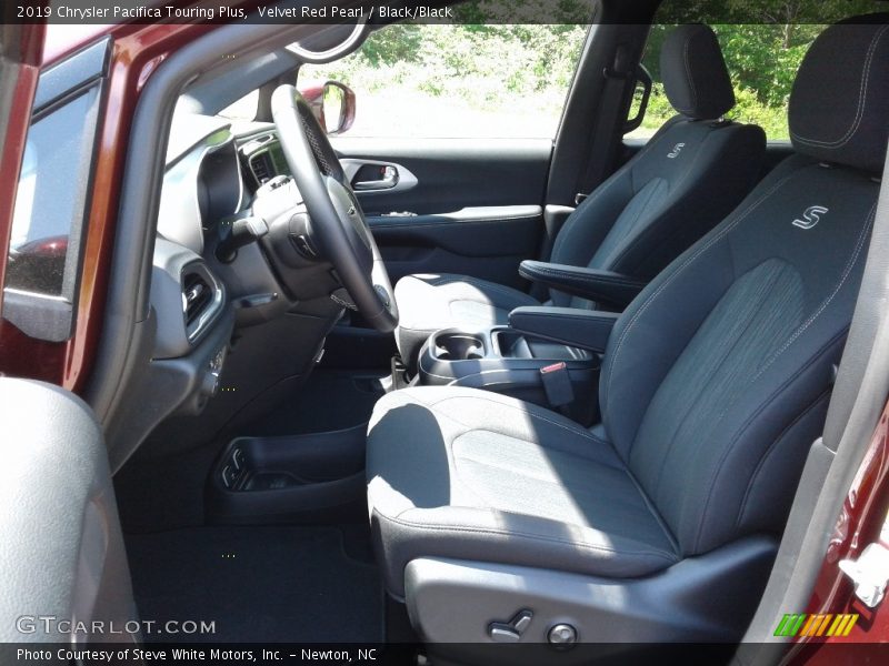 Velvet Red Pearl / Black/Black 2019 Chrysler Pacifica Touring Plus